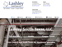 Tablet Screenshot of lashleysouthtexas.com